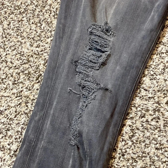 Current/Elliott Skinny Low/Waist Jeans “Bleach Out Night/Studs” - Picture 2 of 10